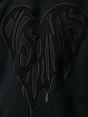 AllSaints Black Trip Piper Sweat Top - Image 6 of 6