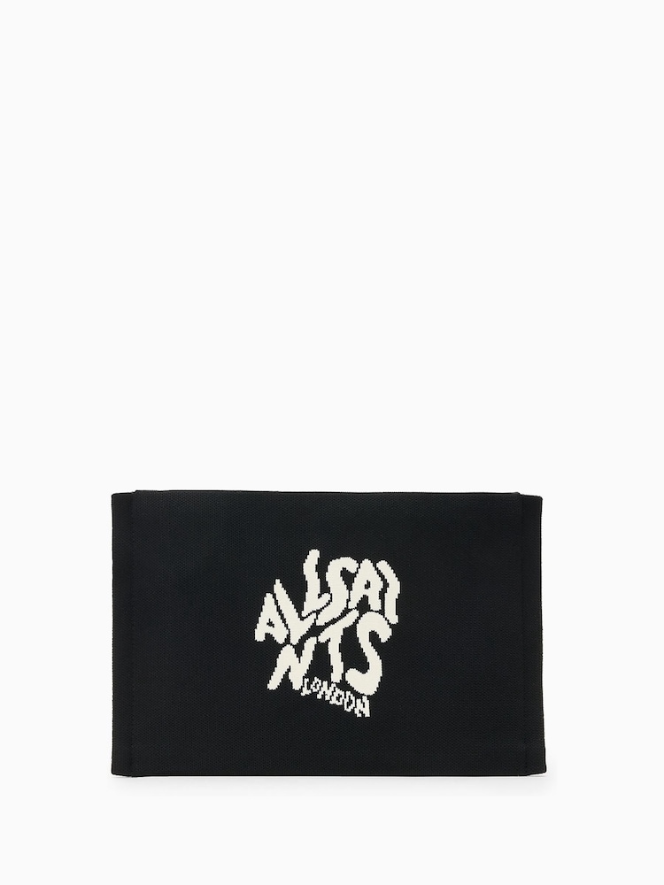 AllSaints Black Izzy Orlando Clutch - Image 1 of 4 AllSaints Black Izzy Orlando Clutch - Image 1 of 4