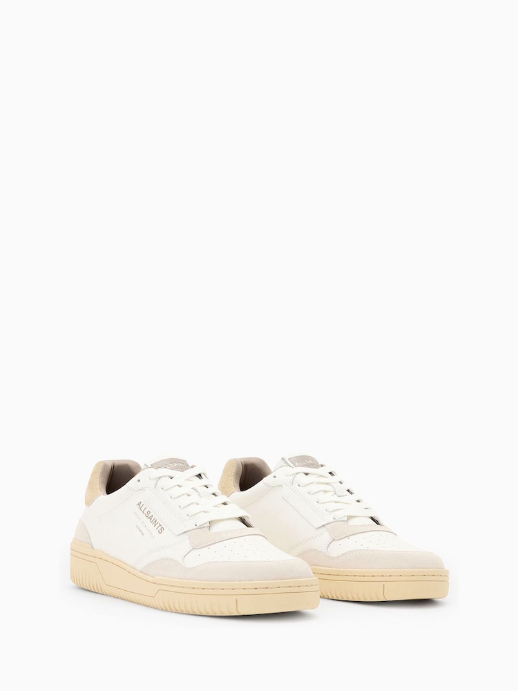 AllSaints White Regan Low Top - Image 2 of 5
