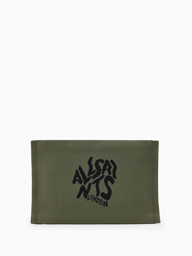 AllSaints Green Izzy Orlando Clutch - Image 1 of 4 AllSaints Green Izzy Orlando Clutch - Image 1 of 4