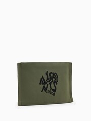 AllSaints Green Izzy Orlando Clutch - Image 2 of 4
