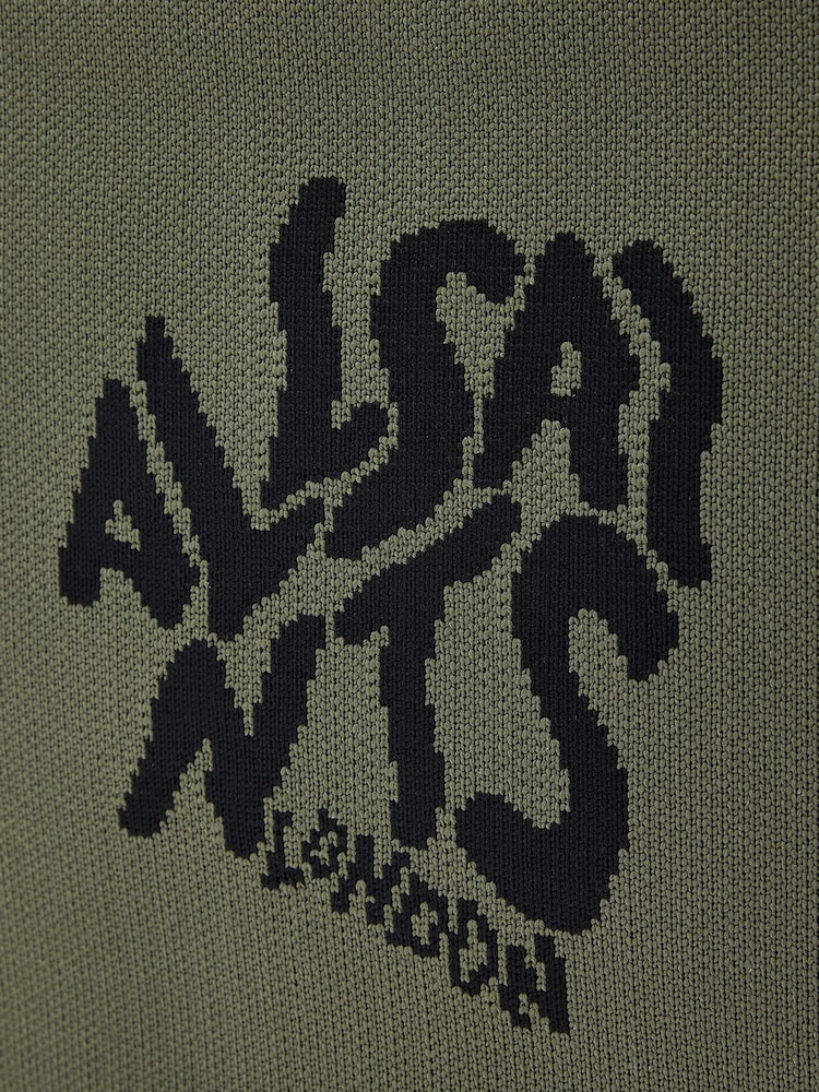 AllSaints Green Izzy Orlando Clutch - Image 4 of 4 AllSaints Green Izzy Orlando Clutch - Image 4 of 4