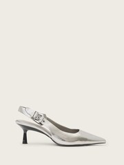 AllSaints Grey IDIYA Slingback Sandals - Image 3 of 8