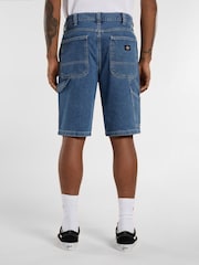 Dickies Light Blue Garyville Denim Shorts - Image 2 of 4