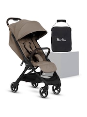 Silver Cross Brown Clic 2 Compact Stroller with Travel Bag - Image 1 of 6