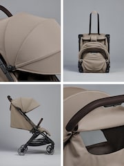 Silver Cross Brown Clic 2 Compact Stroller with Travel Bag - Image 4 of 6