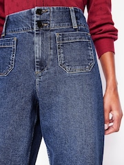 Boden Blue Primrose Patch Pocket Jeans - Image 2 of 6