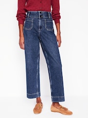 Boden Blue Primrose Patch Pocket Jeans - Image 5 of 6