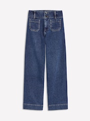 Boden Blue Primrose Patch Pocket Jeans - Image 6 of 6