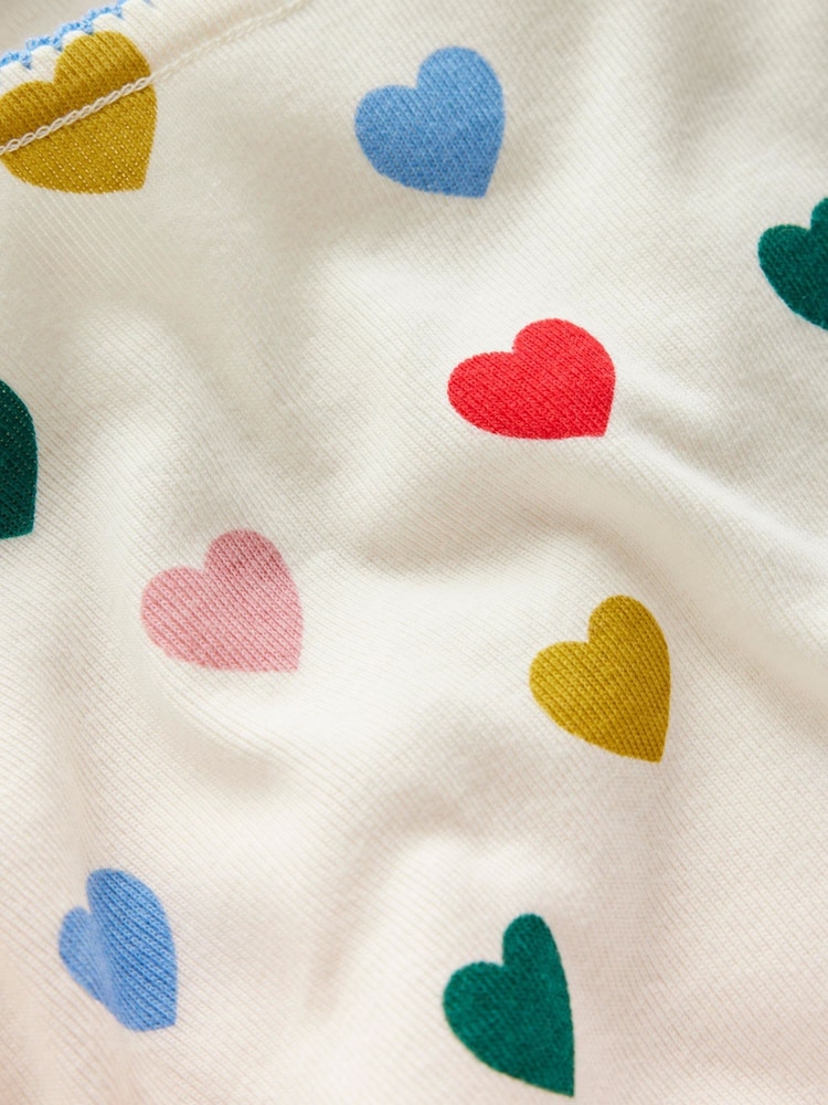 Boden Cream Snug Long John Pyjamas - Image 3 of 3