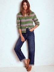 Boden Green Edie Fair Isle Cardigan - Image 4 of 6