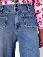 Boden Blue Primrose Patch Pocket Jeans - Image 2 of 4