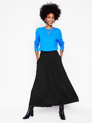 Boden Black Rosaline Jersey Skirt - Image 1 of 5