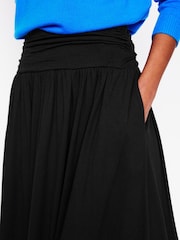 Boden Black Rosaline Jersey Skirt - Image 2 of 5