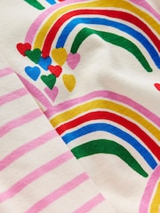 Boden Natural Snug Pyjamas 2 Pack - Image 3 of 3