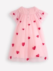 Boden Pink Tiered Tulle Dress - Image 2 of 3