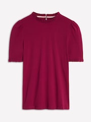 Camiseta Boden Supersoft com detalhe de babado - Imagem 6 de 6