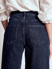 Boden Blue High Rise Clean Wide Jeans - Image 2 of 6
