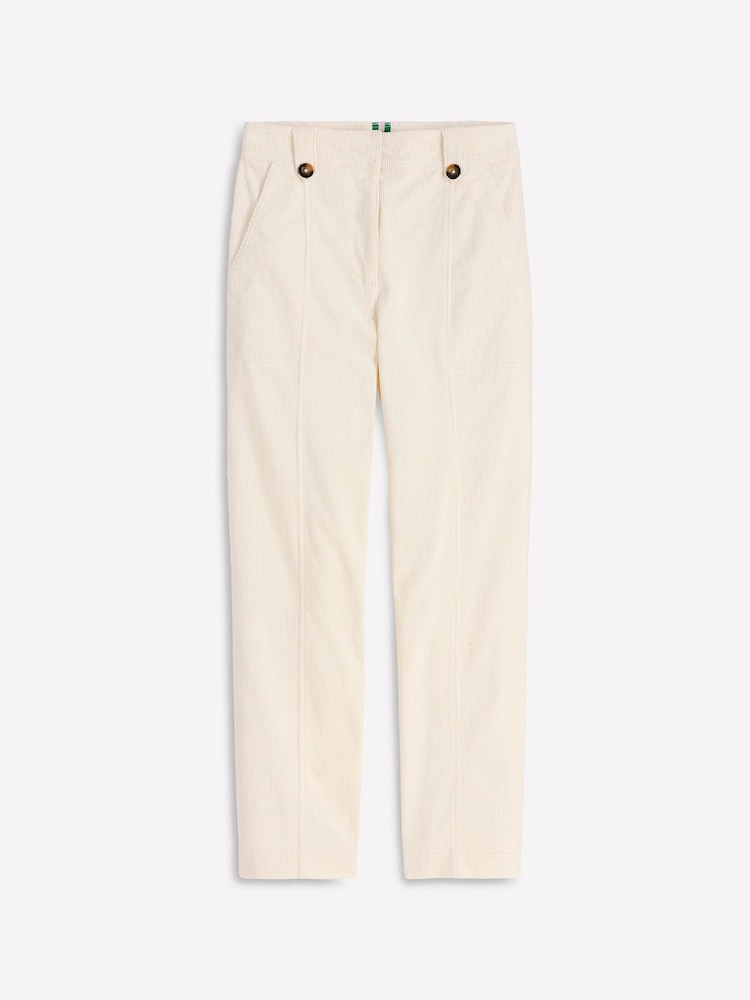 Boden Cream Pimlico Cord Trousers - Image 5 of 5 Boden Cream Pimlico Cord Trousers - Image 5 of 5