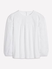 Boden White May Broderie Blouse - Image 5 of 5