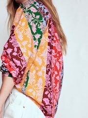 Boden Green Long Sleeve Notch Top - Image 5 of 6