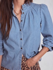 Blusa jeans Boden Lorna - Imagem 5 de 6