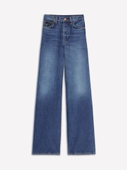 Boden Blue High Rise Wide Leg Jeans - Image 7 of 7