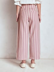 Boden Purple Primrose Patch Pocket Trousers - Image 3 of 6