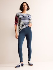 Boden Blue High Rise Jersey Leggings - Image 1 of 5
