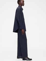 Gap Blue Low Rise Loose Trousers - Image 5 of 6