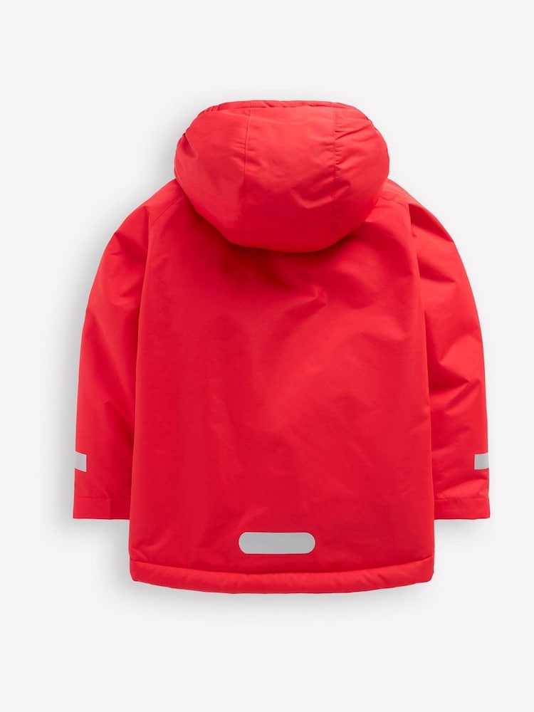 Boden Red Borg Lined Jacket - Image 2 of 5 Boden Red Borg Lined Jacket - Image 2 of 5