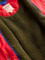 Boden Red Borg Lined Jacket - Image 5 of 5