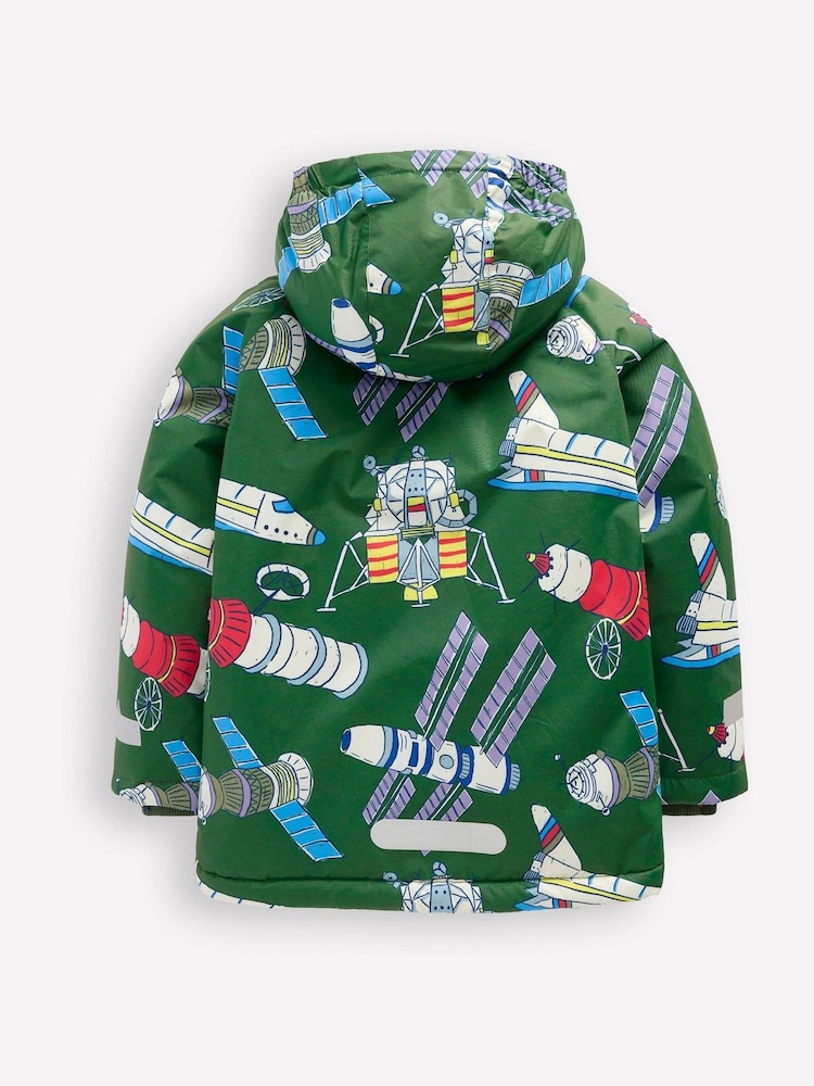 Boden Green Borg Lined Jacket - Image 2 of 5 Boden Green Borg Lined Jacket - Image 2 of 5