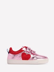 Boden Pink Colourblock Low Trainer - Image 1 of 3