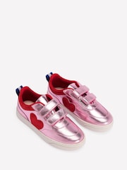 Boden Pink Colourblock Low Trainer - Image 2 of 3