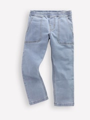 Boden Blue Pull-on Jeans - Image 1 of 3