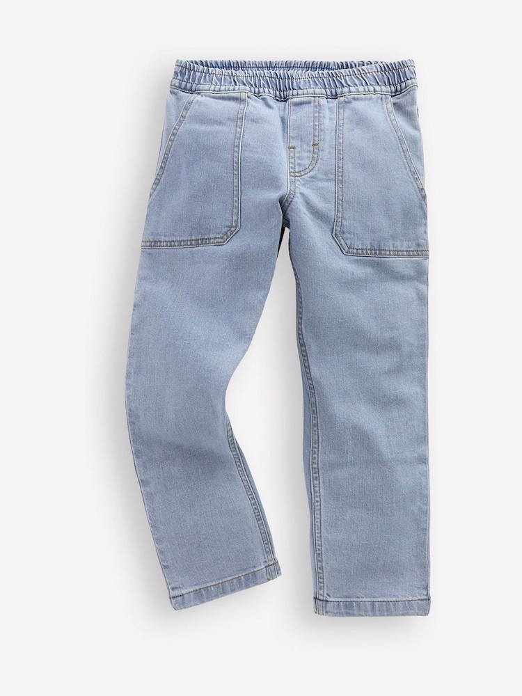 Boden Blue Pull-on Jeans - Image 1 of 3