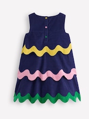 Boden Blue Corduroy Pencil Dress - Image 2 of 3