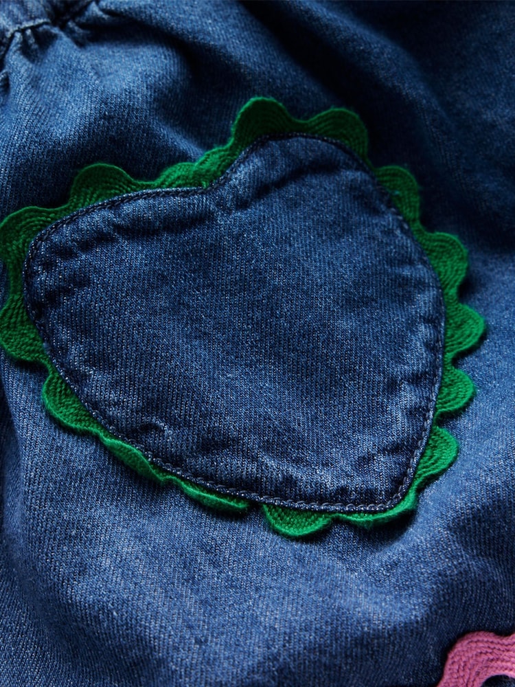 Boden Blue Ric Rac Skirt - Image 3 of 3 Boden Blue Ric Rac Skirt - Image 3 of 3