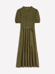 Boden Green Lorelei Broderie Jersey Dress - Image 7 of 7