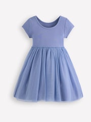 Blau - Boden Ami Appliqué Tulle Dress - Bild 2 von 3