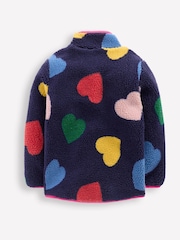 Boden Blue Eden Borg Zip Through Jacket - Image 2 of 3