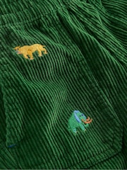 Boden Green Pull-On Cord Trousers - Image 2 of 3