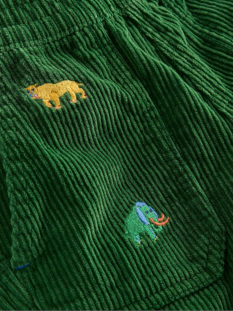 Boden Green Pull-On Cord Trousers - Image 2 of 3