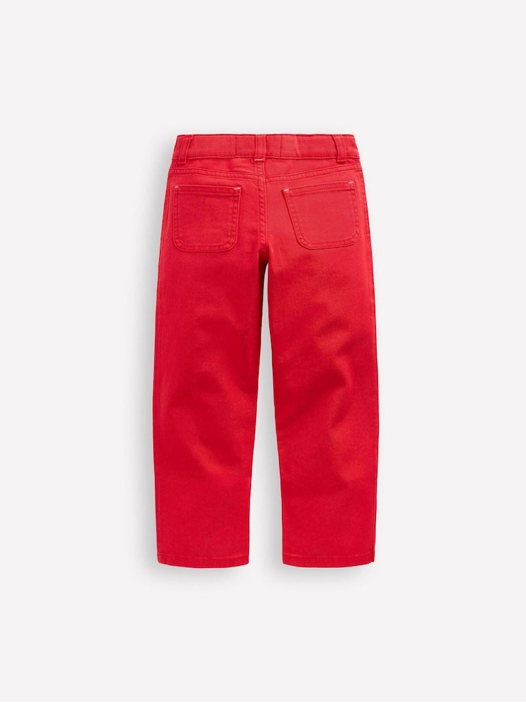 Boden Red Patch Pocket Trousers - Image 2 of 3