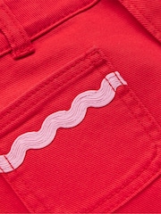 Boden Red Patch Pocket Trousers - Image 3 of 3