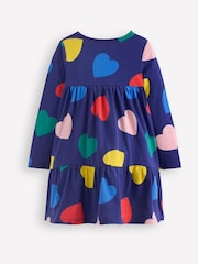 Boden Blue Ariel Long Sleeve Twirly Dress - Image 2 of 3