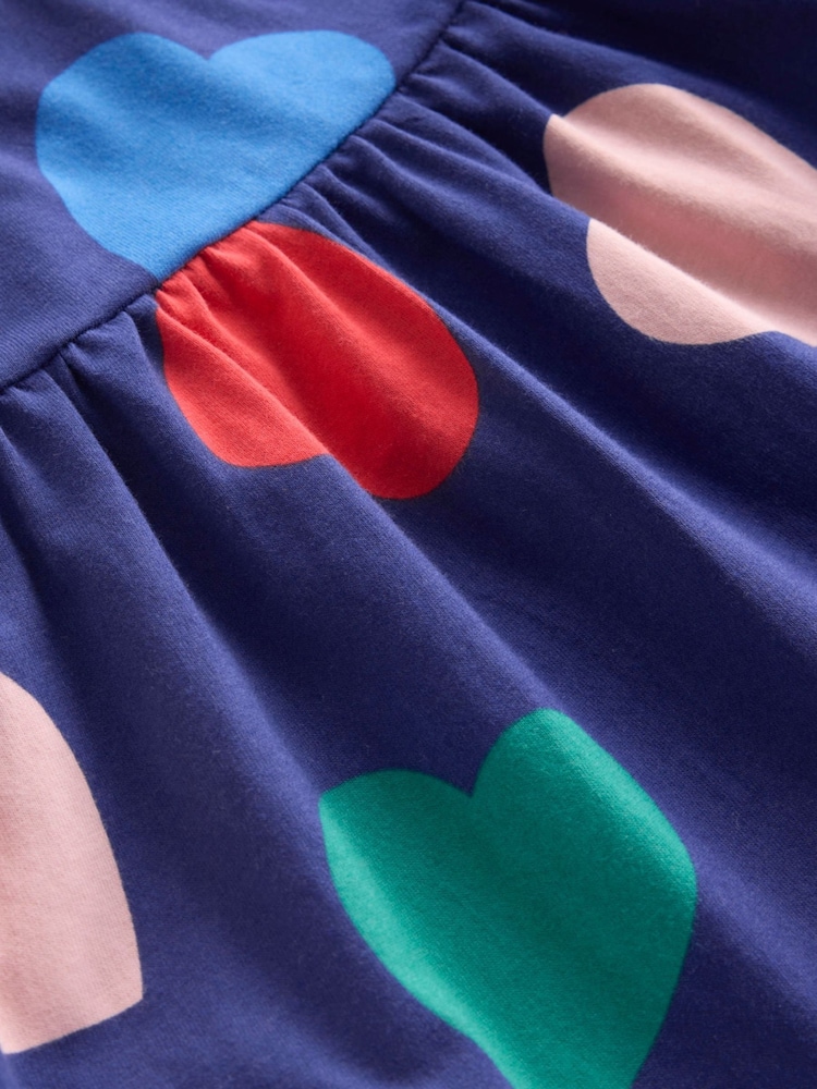 Boden Blue Ariel Long Sleeve Twirly Dress - Image 3 of 3 Boden Blue Ariel Long Sleeve Twirly Dress - Image 3 of 3