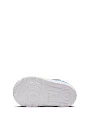 Nike White Infant Air Force 1 Easy On Trainers - Image 8 of 9