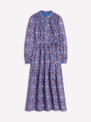 Boden Purple Cecily Cotton Midi Dress - Image 6 of 6